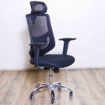 High-back office seat