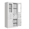 Steel filling cabinet with safe box - Image 4