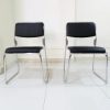 Stackable chrome office chairs on sale in Kenya.