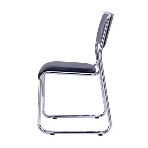 Stackable chrome office chairs on sale in Kenya.