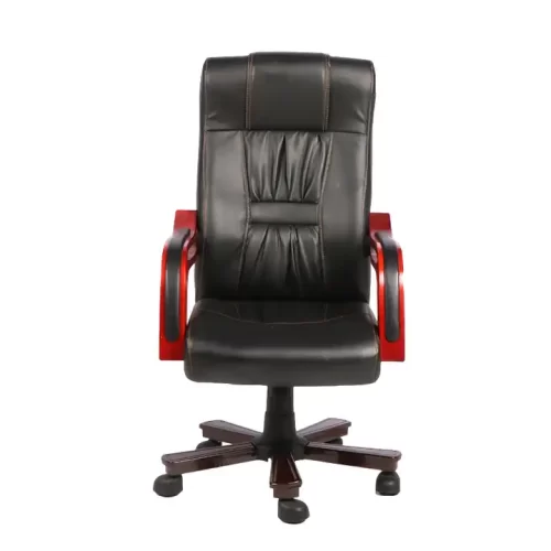 Executive office leather seat