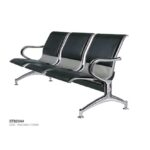 3-Link padded waiting bench