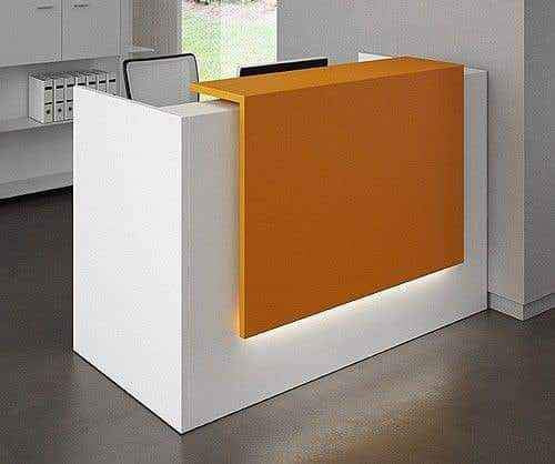 1.26 meters customized reception desk
