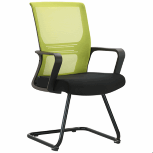 Cantilever mesh waiting office seat